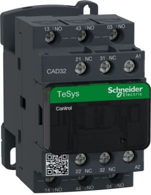 Schneider Electric Kontaktors 3NO+2NC 10A CAD32M7 CAD32M7 | Elektrika.lv
