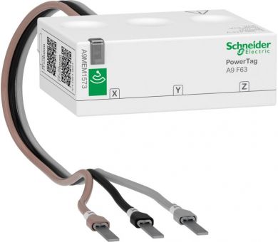Schneider Electric energy sensor PowerTag Flex 63A 3P top and bottom position A9MEM1573 | Elektrika.lv