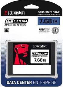 Kingston SSD SATA2.5" 7.68TB 6GB/S/SEDC600M/7680G KINGSTON SEDC600M/7680G | Elektrika.lv