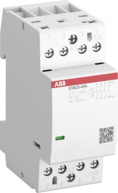 ABB ESB25-20N-06 kontaktors, 230-240V 4P 1SAE231111R0622 | Elektrika.lv