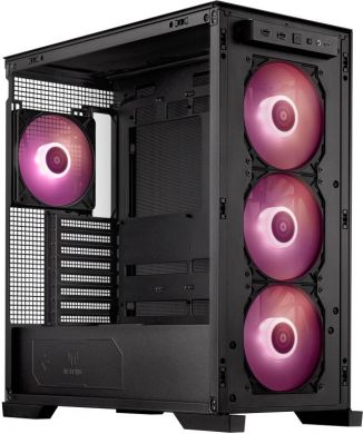 Asus Case ASUS TUF Gaming GT302 ARGB MidiTower Case product features Transparent panel Not included ATX EATX MicroATX MiniITX Colour Black TUFGAMINGGT302ARGBBK TUFGAMINGGT302ARGBBK | Elektrika.lv
