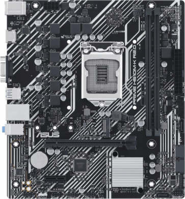 Asus Asus | PRIME H510M-K R2.0 | Processor family Intel | Processor socket  LGA1200 | DDR4 DIMM | Memory slots 2 | Supported hard disk drive interfaces 	SATA, M.2 | Number of SATA connectors 4 | Chipset  Intel H470 | micro-ATX 90MB1E80-M0EAY0