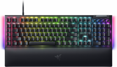 Razer Razer | BlackWidow V4 | Mechanical Gaming keyboard | Wired | US | Black | Green Switch RZ03-04690100-R3M1