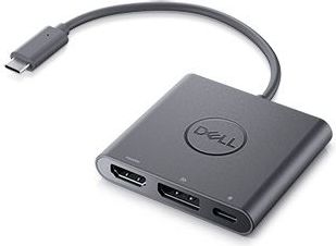 Dell Адаптер USB-C to HDMI/DP ar Power Pass-Through 470-AEGY | Elektrika.lv
