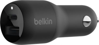 Belkin Belkin | BOOST CHARGE Dual Car Charger, 37W CCB004BTBK