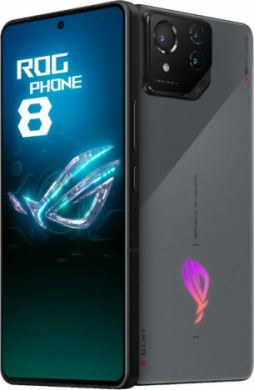 Asus Asus | ROG Phone 8 | Rebel Grey | 6.78 " | AMOLED | 2400 x 1080 pixels | Qualcomm | Snapdragon 8 Gen 3 | Internal RAM 12 GB | 256 GB | Dual SIM | Nano-SIM | 4G | Main camera 50+32+13 MP | Secondary camera 32 MP | Android | 14 90AI00N2-M000P0