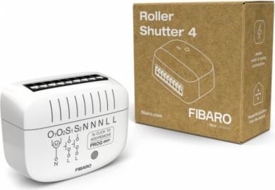 FIBARO Fibaro | Roller Shutter 4, Z-Wave Plus EU | FGR-224 ZW8 868,4 MHz FGR-224 ZW8 868,4 MH