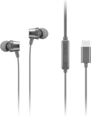 Lenovo Lenovo | 300 USB-C In-Ear Headphone | GXD1J77353 | Built-in microphone | Wired | Grey GXD1J77353