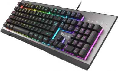 Genesis Genesis | Rhod 500 | Gaming keyboard | RGB LED light | US | Silver/Black | Wired | m NKG-1617