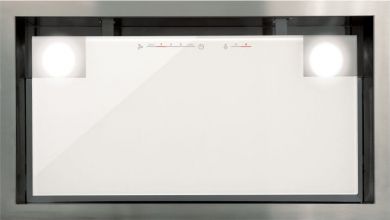 CATA CATA | Hood | GC DUAL A 45 XGWH | Energy efficiency class A | Canopy | Width 45 cm | 820 m³/h | Touch control | White glass | LED 02130207