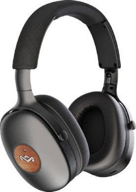 Marley Marley Positive Vibration XL ANC Headphones, Over-Ear, Wireless, Microphone, Signature Black | Marley | Headphones | Positive Vibration XL | Over-Ear Built-in microphone | ANC | Wireless | Copper EM-JH151-SB