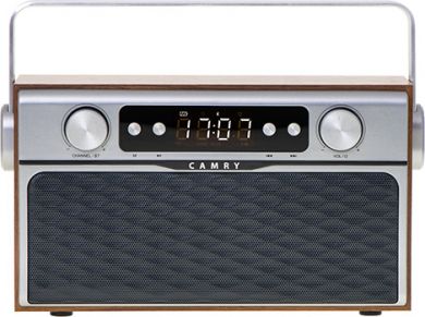 Camry Camry Bluetooth radio 16W, AUX in, Wooden CR 1183 | Elektrika.lv