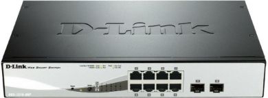 D-Link D-Link | DGS-1210 Series Smart Managed Gigabit Switches | DGS-1210-08P | Managed L2 | Desktop/Rackmountable | 10/100 Mbps (RJ-45) ports quantity | 1 Gbps (RJ-45) ports quantity | SFP ports quantity | PoE ports quantity | PoE+ ports quantity | Power s DGS-1210-08P/E