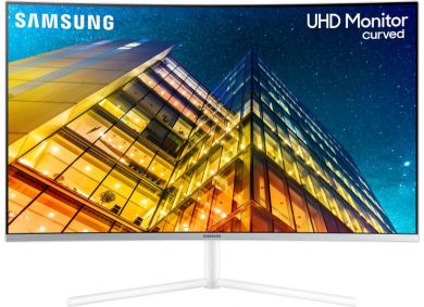 Samsung Samsung | Curved Monitor | LU32R590CWPXEN | 32 " | VA | UHD | 16:9 | 60 Hz | 4 ms | Warranty  month(s) | 3840 x 2160 | 250 cd/m² | HDMI ports quantity 1 | Black LU32R590CWPXEN