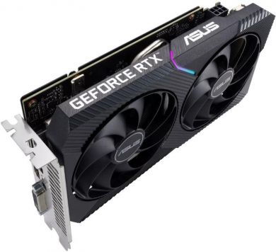 Asus Graphics Card ASUS NVIDIA GeForce RTX 3050 8 GB GDDR6 128 bit PCIE 4.0 16x Dual Slot Fansink 1xDVI-D 1xHDMI 1xDisplayPort DUAL-RTX3050-O8G-V2 DUAL-RTX3050-O8G-V2 | Elektrika.lv