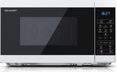 Sharp Sharp | YC-MS02E-W | Microwave Oven | Free standing | 20 L | 800 W | White YC-MS02E-W