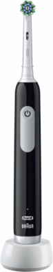 Oral-B Oral-B | Pro Series 1 Cross Action | Electric Toothbrush | Rechargeable | For adults | Black | Number of brush heads included 1 | Number of teeth brushing modes 3 PRO1 BLACK