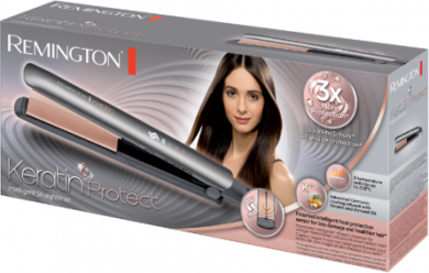 Remington Remington | Hair Straightener | S8598 Smartpro | Ceramic heating system | Display Digital | Temperature (min) 150 °C | Temperature (max) 230 °C | Number of heating levels 5 | Grey S8598