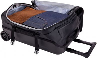 Thule Thule | Carry-on Wheeled Duffel Suitcase, 55cm | Chasm | Luggage | Black | Waterproof TCCO222 BLACK