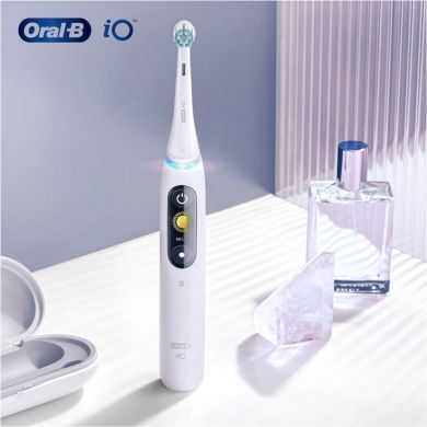 Oral-B Oral-B | Cleaning Replaceable Toothbrush Heads | iO refill Gentle | Heads | For adults | Number of brush heads included 4 | White IO REFILL GENTLE CLE