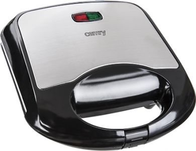 Camry Camry | CR 3018 | Sandwich maker | 850 W | Number of plates 1 | Number of pastry 2 | Ceramic coating | Black CR 3018