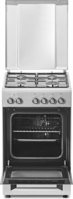 SIMFER Simfer Cooker 5405SERGG Hob type Gas, Oven type Electric, Stainless steel, Width 50 cm, Electronic ignition, 43 L, Depth 60 cm 5405SERGG | Elektrika.lv