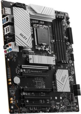 MSI Mainboard MSI Intel B760 Express LGA1700 Memory DDR5 Memory slots 4 5xPCI-Express 5.0 16x 2xM.2 1xHDMI 1xDisplayPort 2xUSB 2.0 2xUSB 3.2 1xUSB-C 1xOptical S/PDIF 1xRJ45 5xAudio port PROB760-PII PROB760-PII | Elektrika.lv
