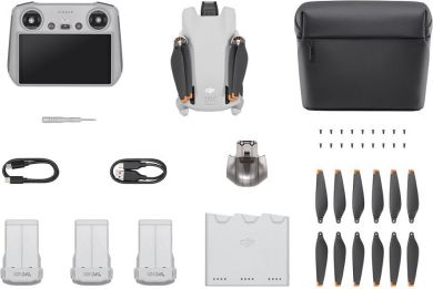 DJI Drone DJI DJI Mini 3 (DJI RC) Fly More Combo Consumer CP.MA.00000782.02 CP.MA.00000782.01 | Elektrika.lv