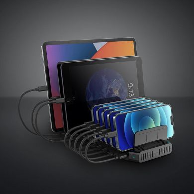 Lindy CHARGER STATION 120W USB/10PORT 73435 LINDY 73435 | Elektrika.lv