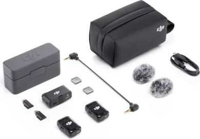 DJI CAMERA ACC MIC 2 2TX+1RX+CASE/CP.RN.00000324 DJI CP.RN.00000324.02 | Elektrika.lv