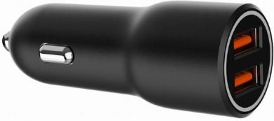 Gembird MOBILE CHARGER CAR USB 2PORT/TA-UC-A2QC36-CAR-01 GEMBIRD TA-UC-A2QC36-CAR-01 | Elektrika.lv