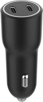 Gembird MOBILE CHARGER CAR USB 2PORT/TA-UC-C2PD40-CAR-01 GEMBIRD TA-UC-C2PD40-CAR-01 | Elektrika.lv
