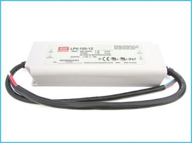 Mean Well LPV-150-12V/12,5A Power Supply 150A IP67 LPV-150-12-12,5A | Elektrika.lv