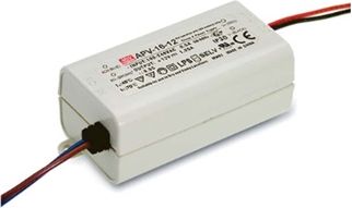 Mean Well APV16 12V-1,25A barošanas blok s LED IP30 APV-16-12 | Elektrika.lv