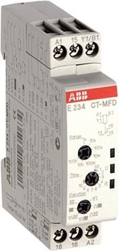 ABB CT-MFD.12 Multifunkcionāls relejs 1c/o, 24-240VAC 24-48VDC 1SVR500020R0000 | Elektrika.lv