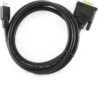 Gembird CABLE HDMI-DVI 1.8M/BULK CC-HDMI-DVI-6 GEMBIRD CC-HDMI-DVI-6 | Elektrika.lv