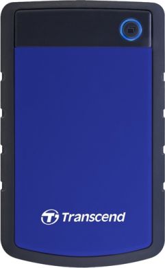 TRANSCEND External HDD StoreJet, 2TB, USB 3.0, Blue TS2TSJ25H3B | Elektrika.lv
