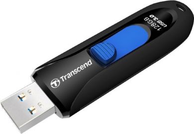 TRANSCEND USB flash, MEMORY DRIVE FLASH USB3 128GB, Black / Blue TS128GJF790K | Elektrika.lv