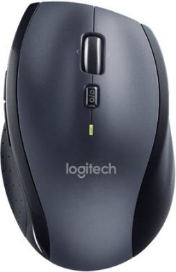 Logitech Computer mouse LASER WRL M705, Wireless, USB, AA, Black 910-001949 | Elektrika.lv