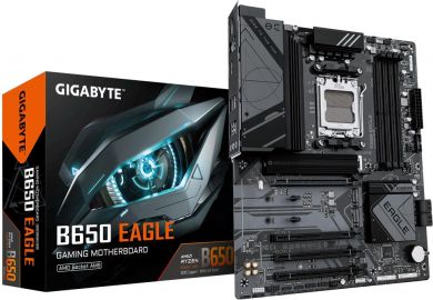 Gigabyte Mainboard GIGABYTE AMD B650 SAM5 ATX Memory DDR5 Memory slots 4 1xPCI-Express 16x 3xPCI-Express 3.0 16x 3xM.2 1xHDMI 1xDisplayPort 1xAudio-In 1xAudio-Out 1xMicrophone 6xUSB 2.0 2xUSB 3.2 1xUSB-C 1xPS/2 1xRJ45 B650EAGLE B650EAGLE | Elektrika.lv