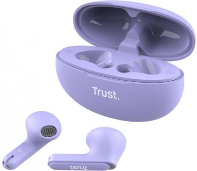 TRUST HEADSET EARPHONES YAVI BT ENC/PURPLE 25299 TRUST 25299 | Elektrika.lv