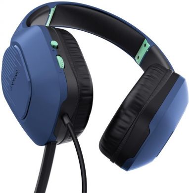 TRUST HEADSET GXT415B ZIROX/BLUE 24991 TRUST 24991 | Elektrika.lv