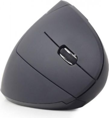 Gembird Computer mouse, Wireless, USB, AA, Black MUSW-ERGO-01 | Elektrika.lv