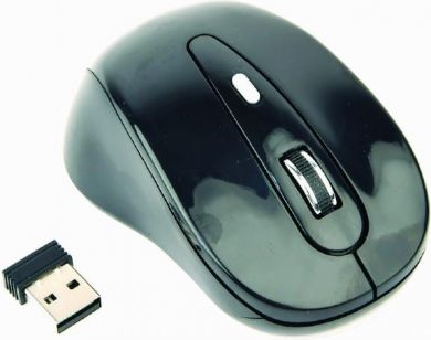 Gembird Computer mouse, Wireless, USB, AAA, Black MUSW-6B-01 | Elektrika.lv