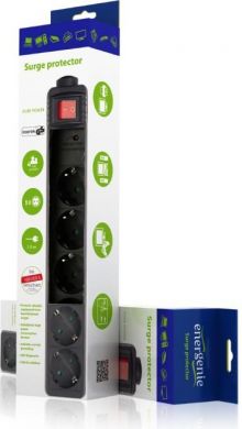 EnerGenie CABLE POWER EXTENSION 1.5M/5OUTL SPG5-C-5 GEMBIRD SPG5-C-5 | Elektrika.lv