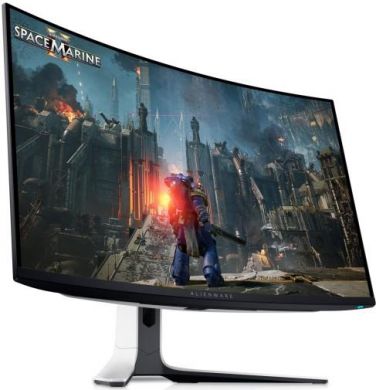 Dell LCD Monitor DELL AW3225QF 32" Gaming Panel QD-OLED 3840x2160 16:9 Matte 0.03 ms Swivel Height adjustable Tilt Colour Black / White 210-BLLV 210-BLLV | Elektrika.lv