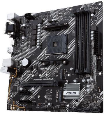 Asus Mainboard|ASUS|AMD B550|SAM4|MicroATX|2xPCI-Express 3.0 1x|2xM.2|1xPCI-Express 4.0 16x|Memory DDR4|Memory slots 4|1x15pin D-sub|1xDVI|1xHDMI|6xUSB 3.2|1xPS/2|1xRJ45|3xAudio port|PRIMEB550M-K PRIMEB550M-K