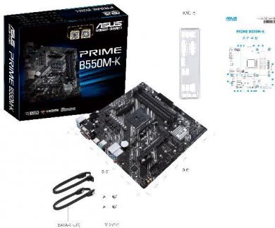 Asus Mainboard|ASUS|AMD B550|SAM4|MicroATX|2xPCI-Express 3.0 1x|2xM.2|1xPCI-Express 4.0 16x|Memory DDR4|Memory slots 4|1x15pin D-sub|1xDVI|1xHDMI|6xUSB 3.2|1xPS/2|1xRJ45|3xAudio port|PRIMEB550M-K PRIMEB550M-K