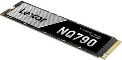 Lexar SSD LEXAR NQ790 2TB Heatsink M.2 PCIe Gen4 NVMe Write speed 6000 MBytes/sec Read speed 7000 MBytes/sec TBW 1200 TB MTBF 150000 hours LNQ790X002T-RNNNG LNQ790X002T-RNNNG | Elektrika.lv