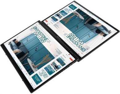 Asus Notebook ASUS ZenBook Series DUO UX8406CA-PZ009W CPU  Core Ultra U9-285H 2900 MHz 14" Touchscreen 2880x1800 RAM 32GB LPDDR5x SSD 2TB Intel Arc Graphics Integrated ENG Windows 11 Home Grey 1.65 kg 90NB14X1-M00820 90NB14X1-M00820 | Elektrika.lv